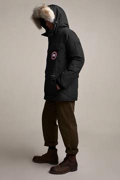 Chamarras Canada Goose Hombre México - Expedition Abrigos Negros EQ3421056